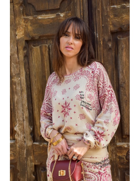 Pull Bandana Bordeaux LINA