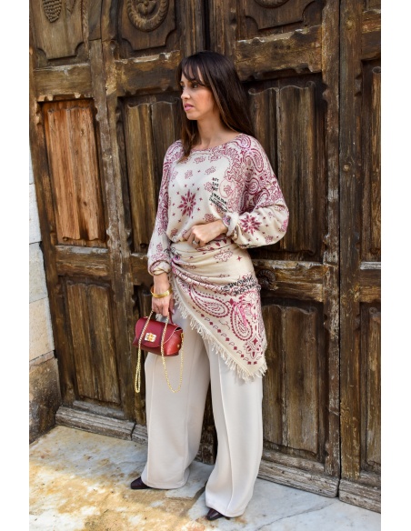 Pull Bandana Bordeaux LINA