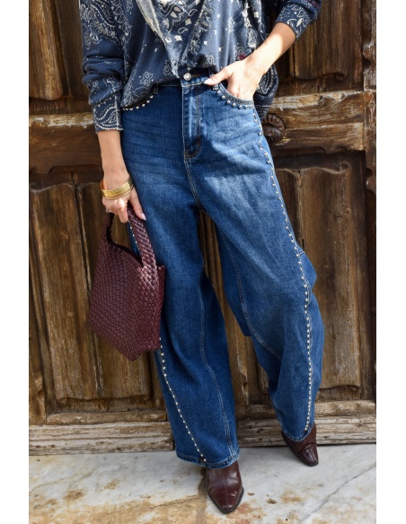 Jean Clous Bleu ALESSIA