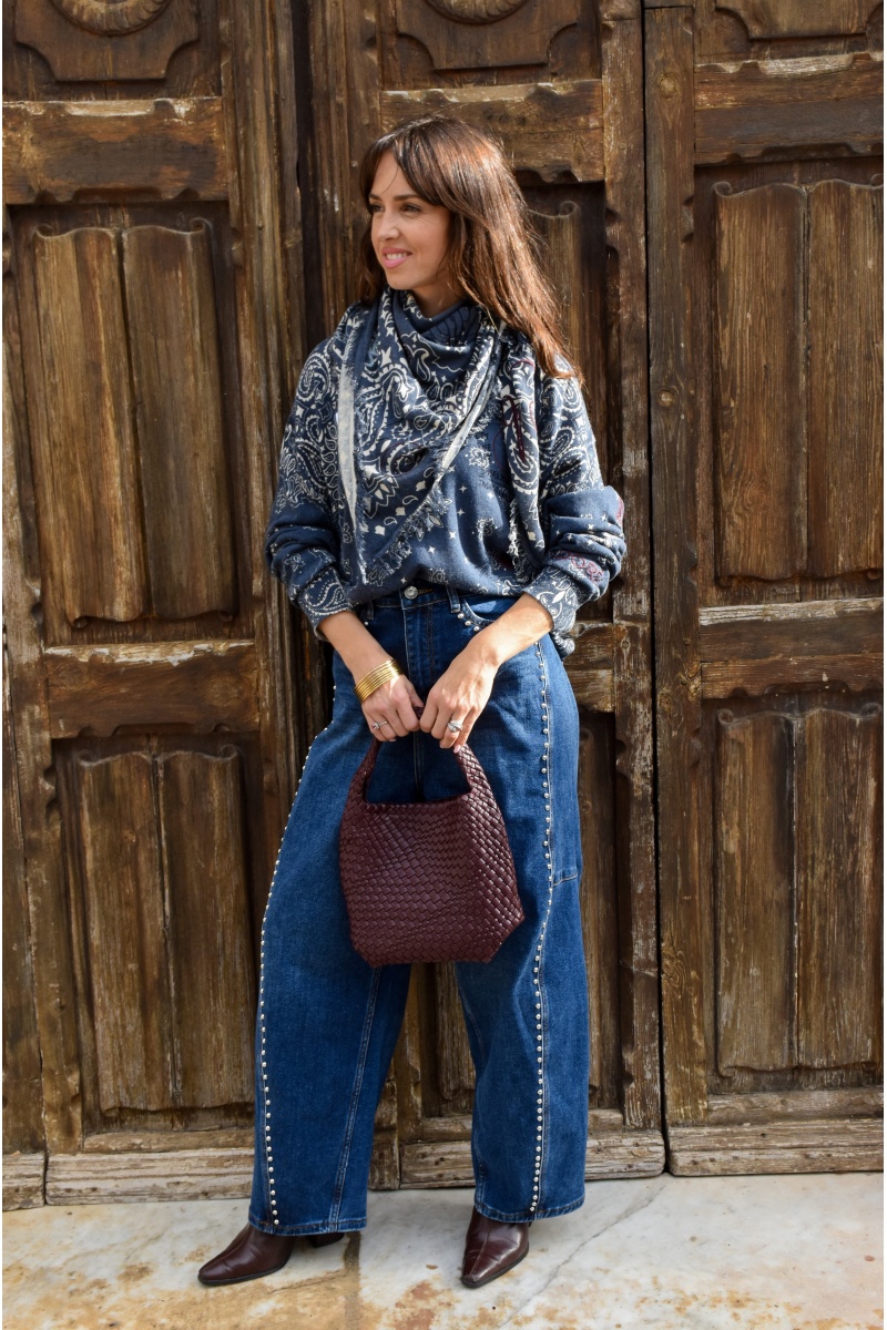 unicorn CLOUT BLEU JEANS FEMME 2