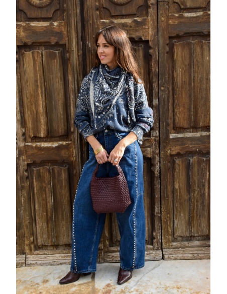 unicorn CLOUT BLEU JEANS FEMME