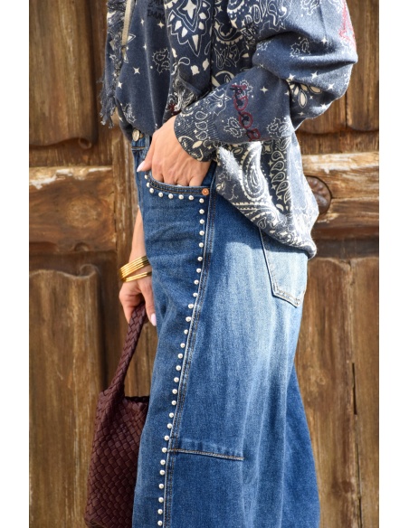 Jean Clous Bleu ALESSIA