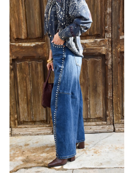 Jean Clous Bleu ALESSIA