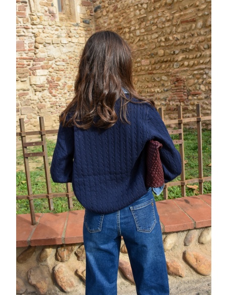 Pull Denim Marine ELISE