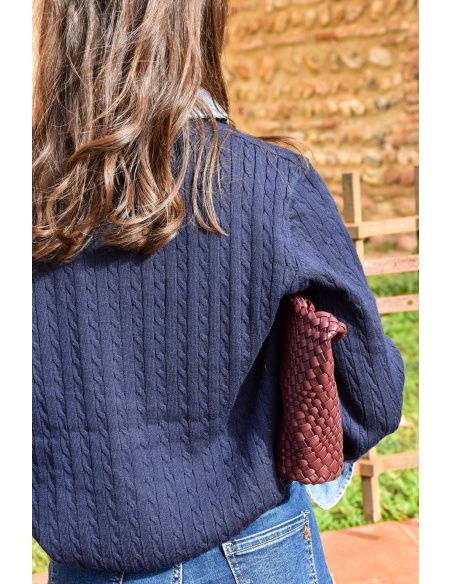 Pull Denim Marine ELISE