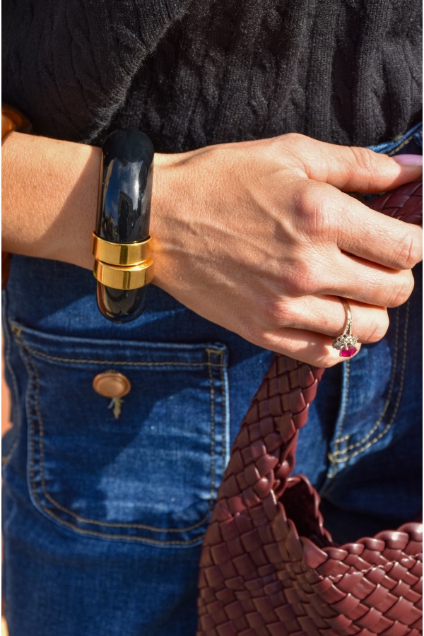 Pulsera Negra Simple JUNIO Noho - 1 | REBAJAS