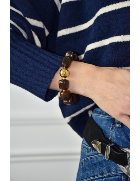 only one barcelona PIERRE MARRON BRACELETS