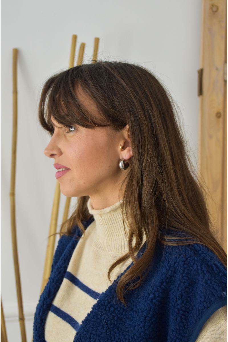 mia complementos bcn PETIT ARGENT BOUCLES D'OREILLES 2