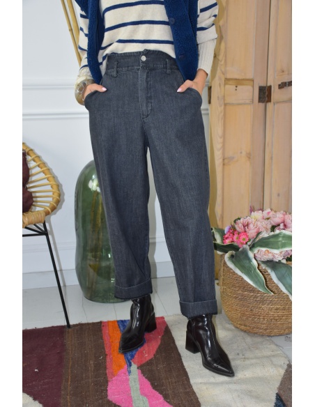 Jean Large Gris BRUNA