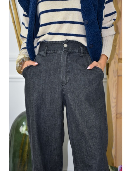 Jean Large Gris BRUNA