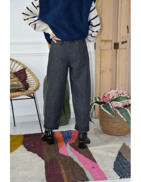 Jean Large Gris BRUNA