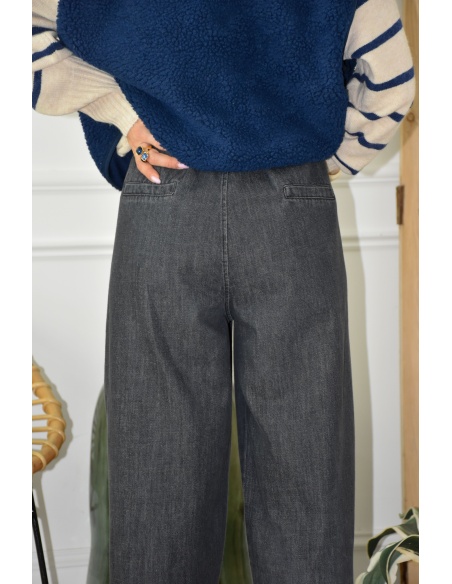 Jean Large Gris BRUNA