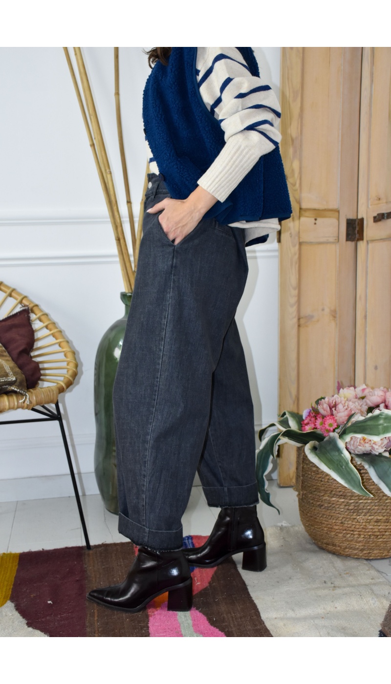 GARCONNE SARL TOPHA  NOIR PANTALON FEMME