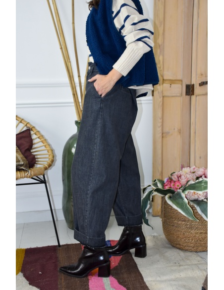 GARCONNE SARL TOPHA  NOIR PANTALON FEMME