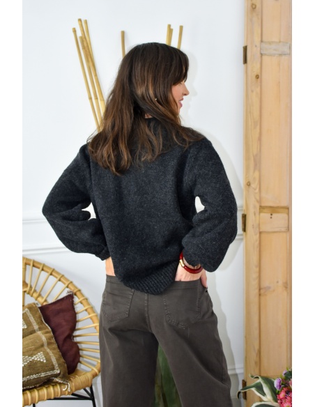 Pull Gris Amour GABI