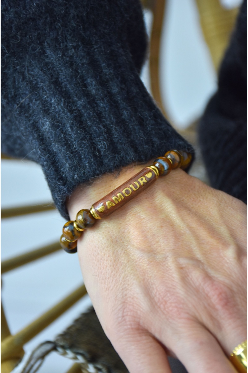 rouge bonbons AMOUR MARRON BRACELETS 2