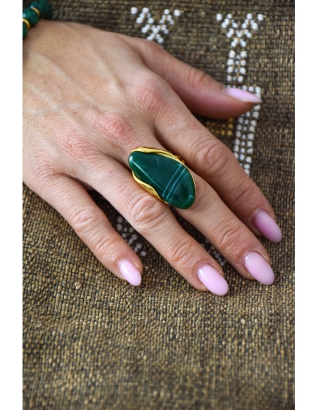 Bague Pierre Verte MARIANA