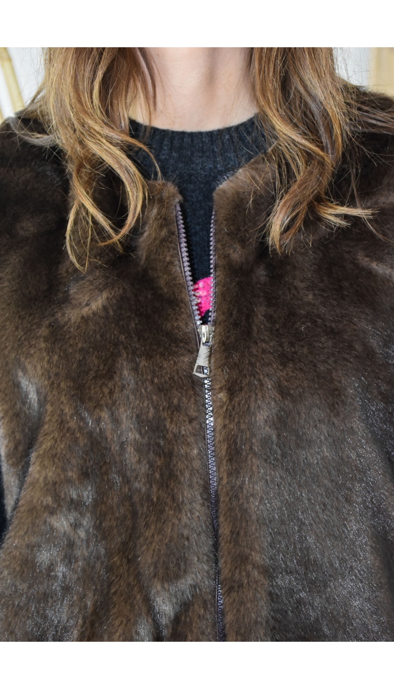 KESSLY SANSMA CHOCO VESTES FEMME