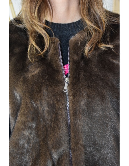 KESSLY SANSMA CHOCO VESTES FEMME