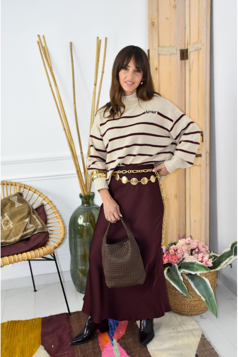 IVIVI SATIN BORDEA JUPES FEMME 2