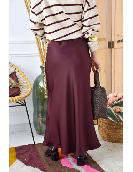 IVIVI SATIN BORDEA JUPES FEMME