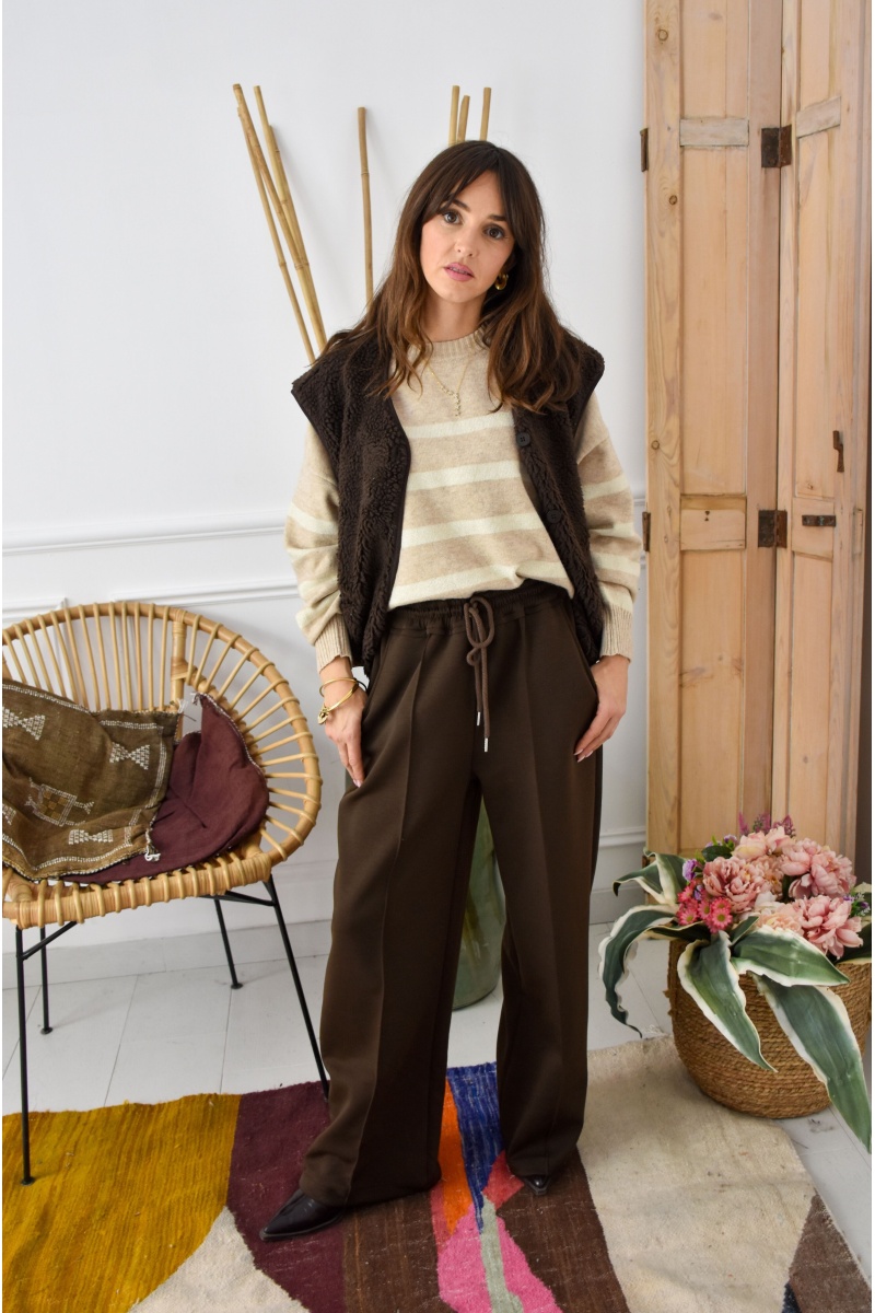 WI&CO SRL  CHOCO PANTALON FEMME 2