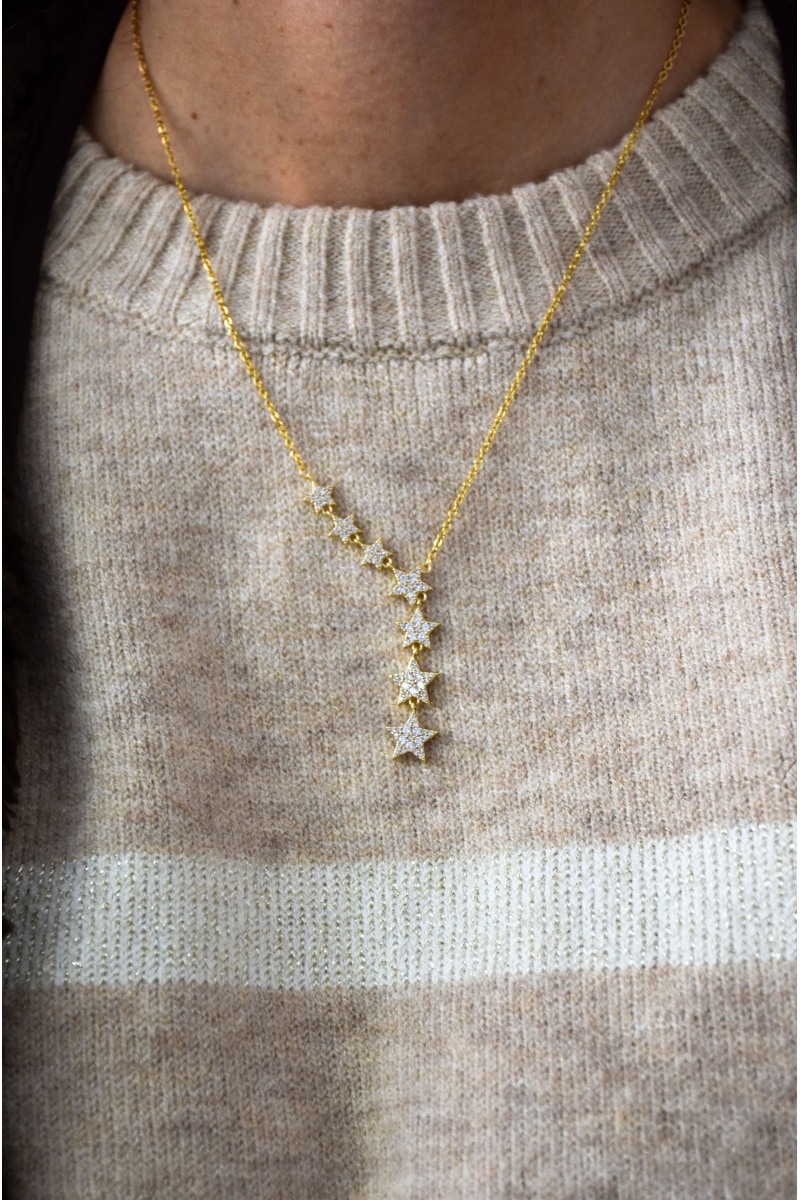 Collier Etoile Doré GARANCE