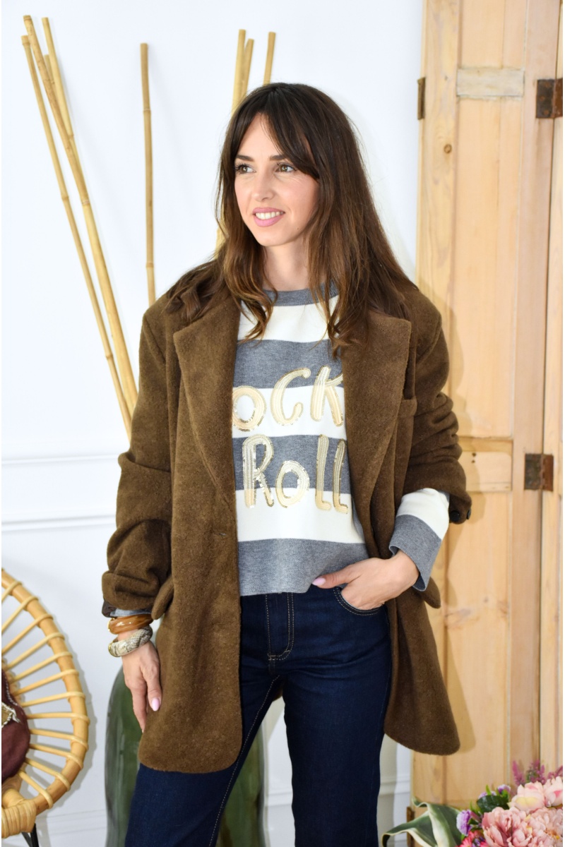 H.J FASHION  CHOCO VESTES FEMME