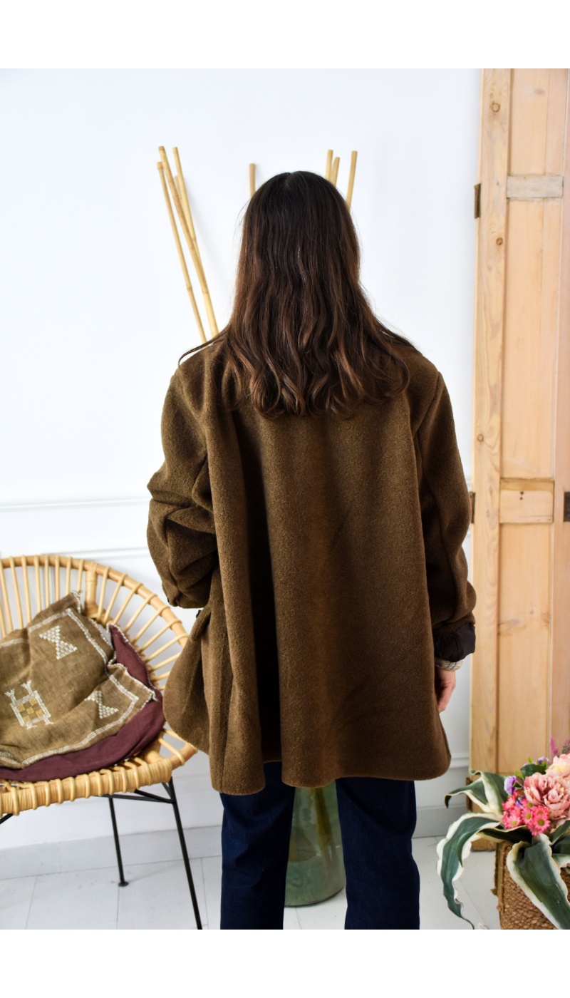 Blazer Maille Marron MARGARET