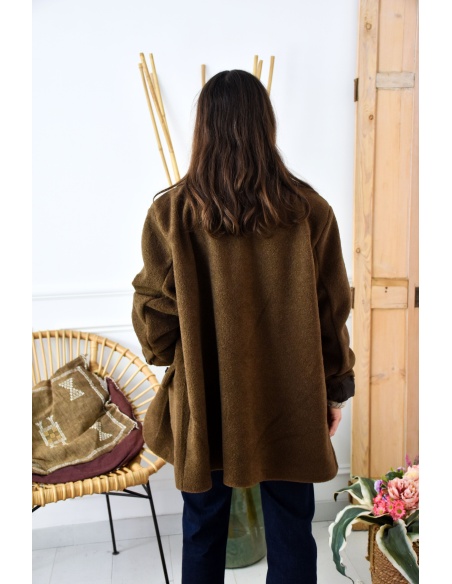 Blazer Maille Marron MARGARET