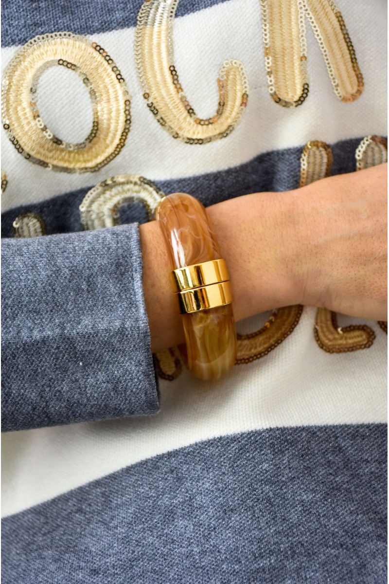 Jonc Marbré Camel JUN