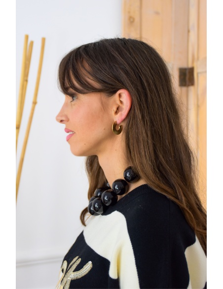 Boucles d'Oreilles Dorées JOY