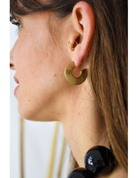 Boucles d'Oreilles Dorées JOY
