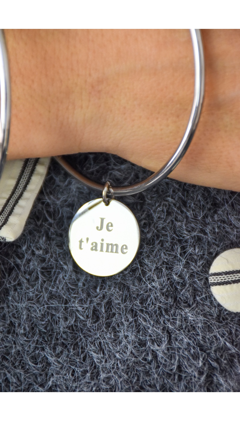 mia complementos bcn JE T'A ARGENT BRACELETS