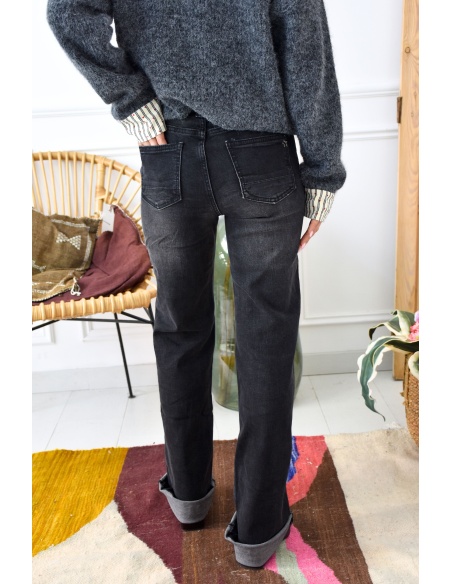 new2000  GRIS JEANS FEMME