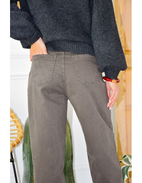 SEE YOU AGAIN SARL AROMA UNI MARRON PANTALON FEMME