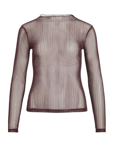 Top Paillettes Bordeaux VITURNO