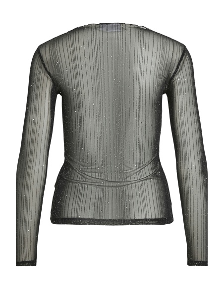 Haut Paillettes Noir VITURNO