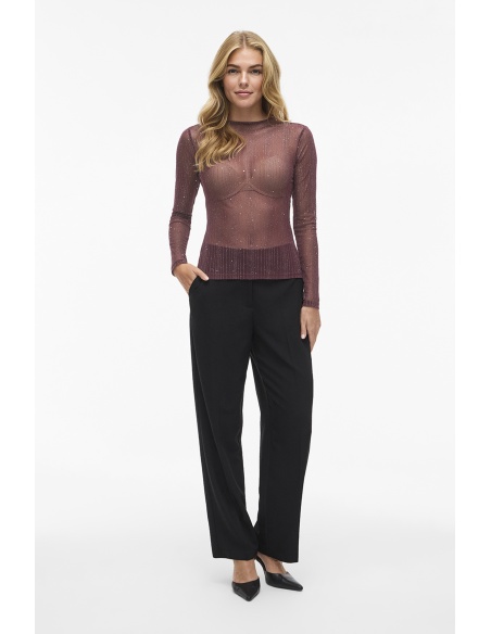 Top Paillettes Bordeaux VITURNO