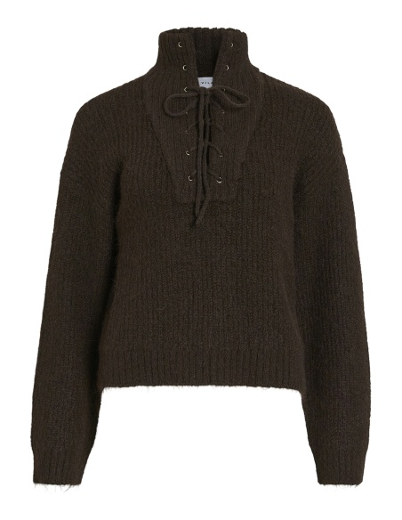 Pull Maille Marron VIGLEEBA