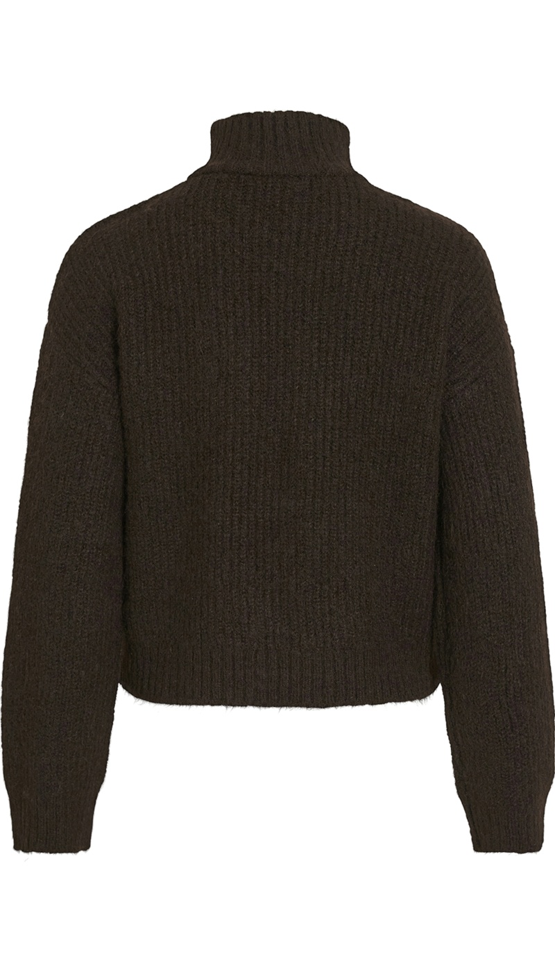 Pull Maille Marron VIGLEEBA