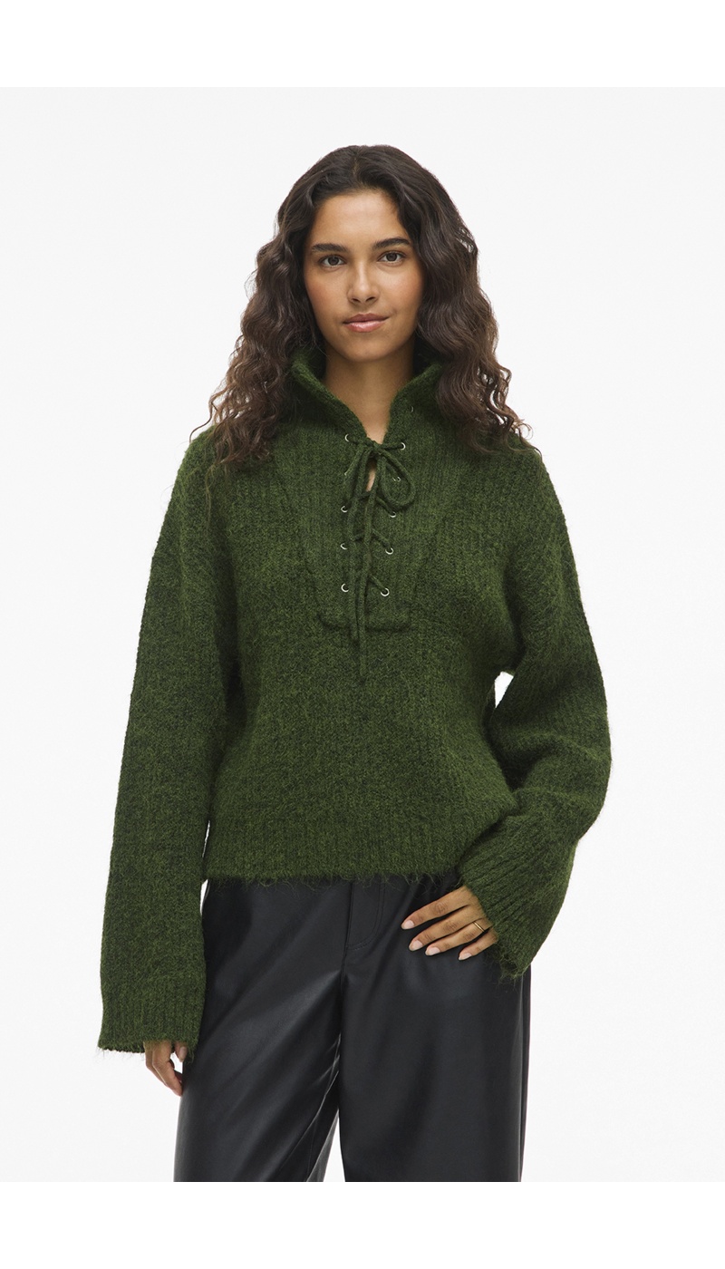 Pull Maille Kaki VIGLEEBA