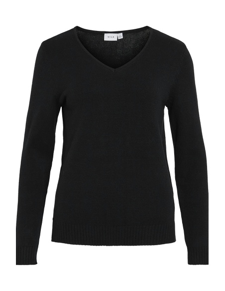 Pull Maille Noir VIRIL