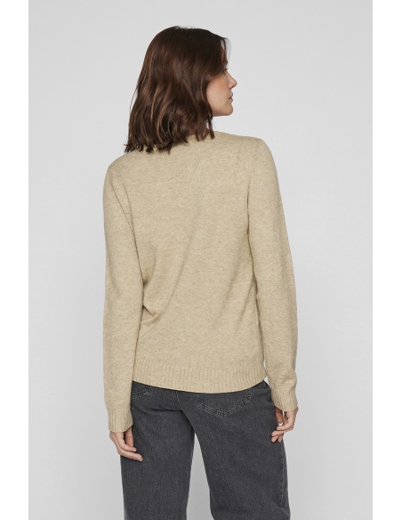 Pull Maille Beige VIRIL
