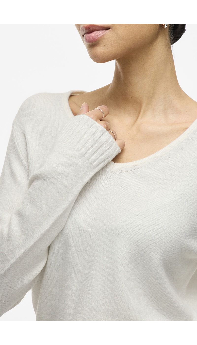 Pull Maille Blanc VIRIL