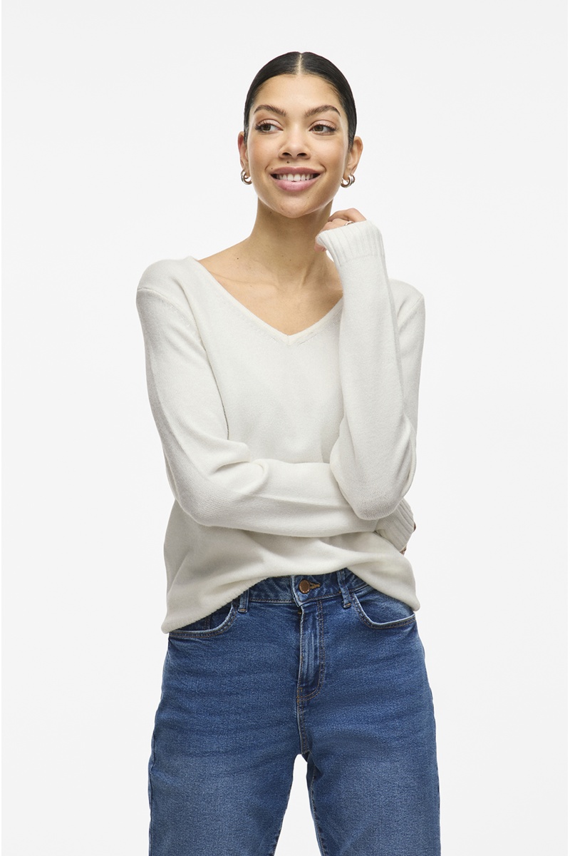 Pull Maille Blanc VIRIL 2