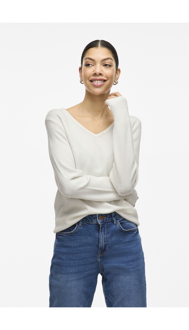 Pull Maille Blanc VIRIL