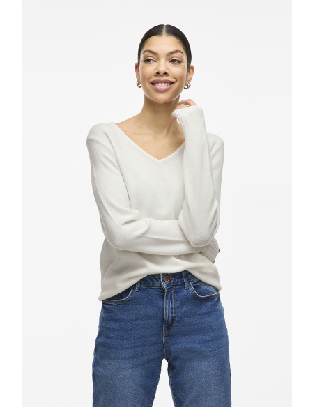 Pull Maille Blanc VIRIL