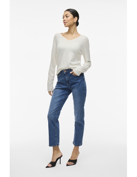 Pull Maille Blanc VIRIL