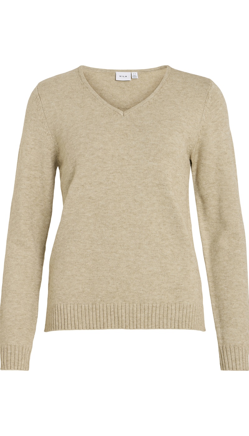 Pull Maille Beige VIRIL